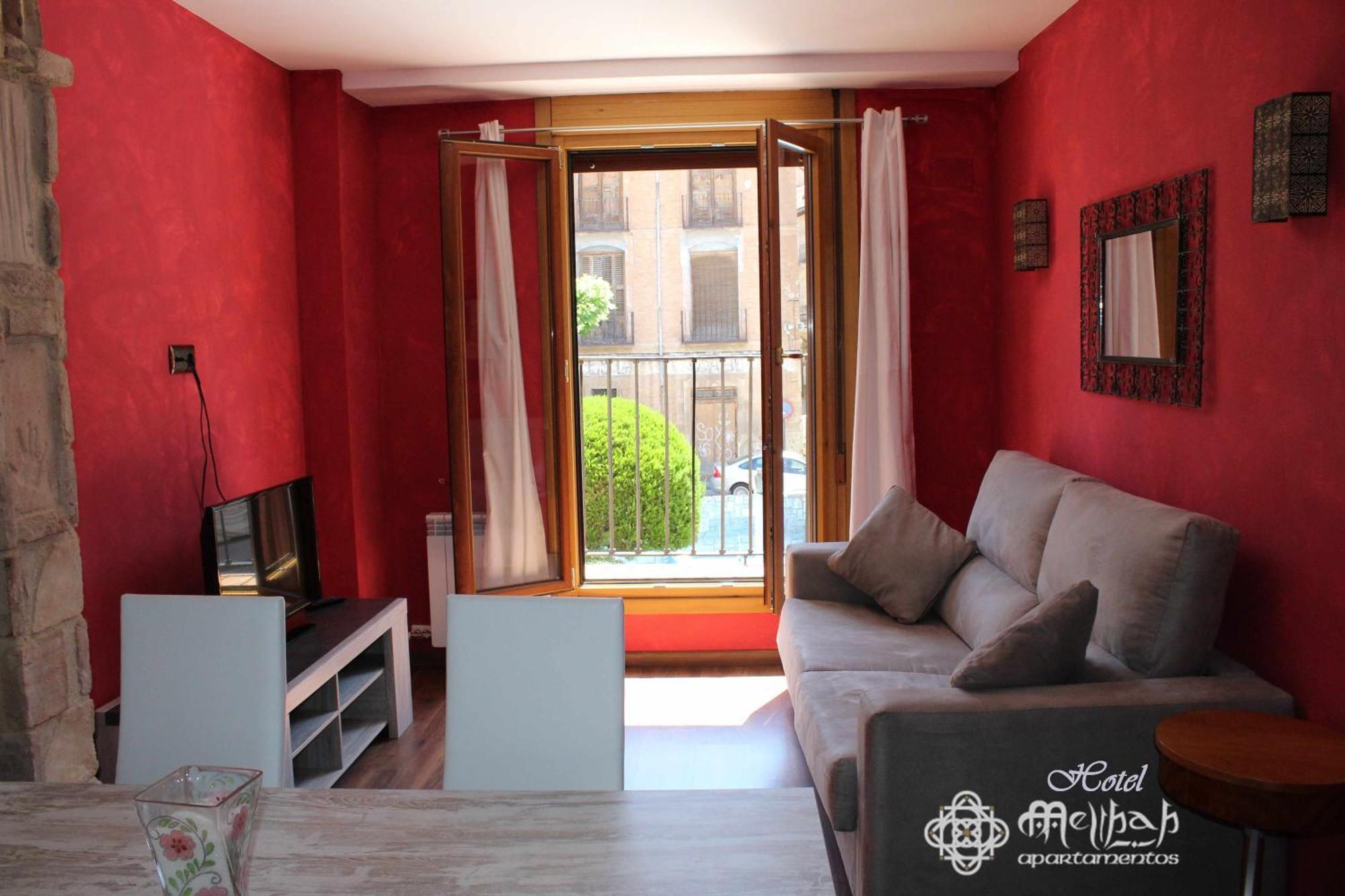 Hotel Apartamentos Melihah Daroca Chambre photo